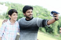 Ravi Teja Son Mahadhan Photos In Raja The Great Movie